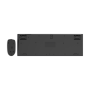 Gembird KBS-WPS-02 , Keyboard and Mouse Set , Wireless , US , Bluetooth , Black