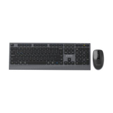 Gembird KBS-WPS-02 , Keyboard and Mouse Set , Wireless , US , Bluetooth , Black