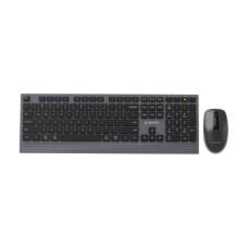Gembird KBS-WPS-02 , Keyboard and Mouse Set , Wireless , US , Bluetooth , Black