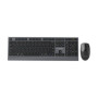 Gembird KBS-WPS-02 , Keyboard and Mouse Set , Wireless , US , Bluetooth , Black