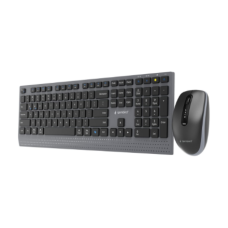 Gembird KBS-WPS-02 , Keyboard and Mouse Set , Wireless , US , Bluetooth , Black
