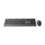 Gembird KBS-WPS-02 , Keyboard and Mouse Set , Wireless , US , Bluetooth , Black
