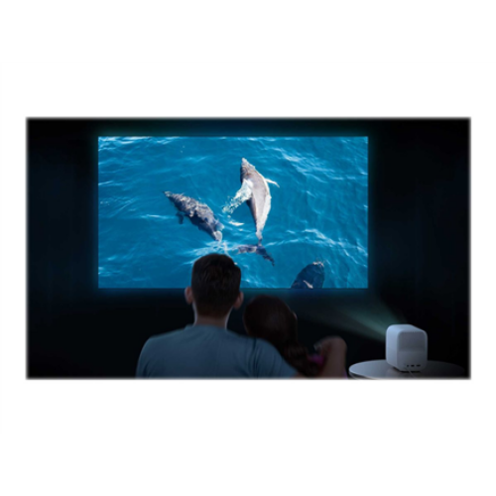 Xiaomi , 2 , Full HD (1920x1080) , 500 ANSI lumens , White/Grey , LED Light Source with DLP technology , Android TV 9.0 , Wi-Fi