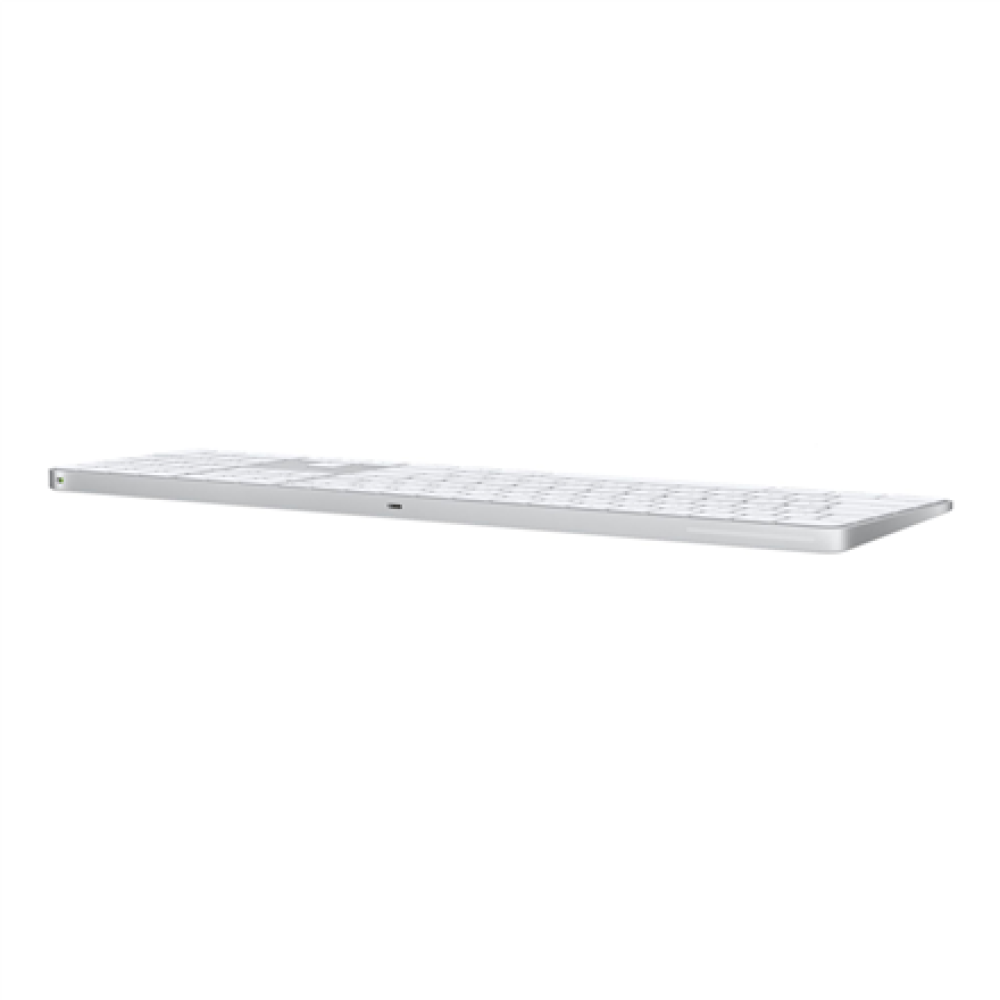 Apple Magic Keyboard with Touch ID and Numeric Keypad , Keyboard , Wireless , Swedish , White