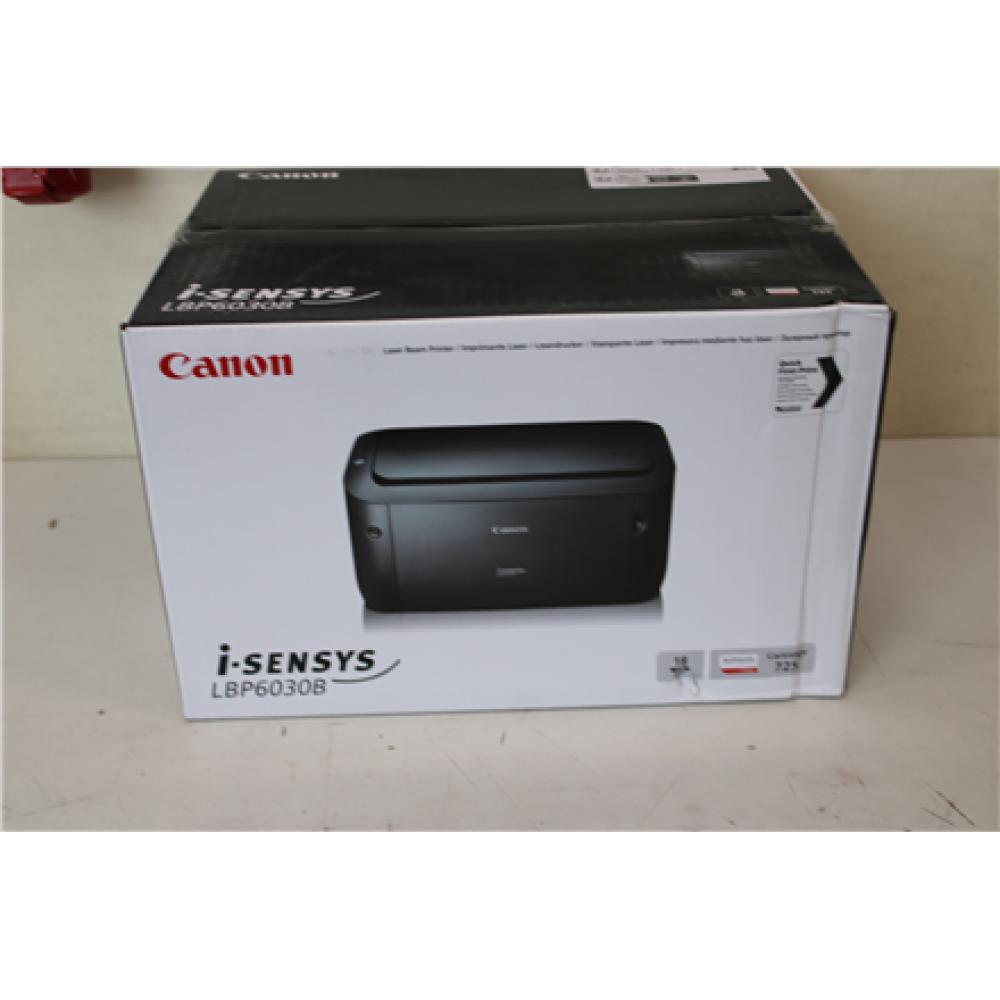 SALE OUT. , Canon LBP6030B , Mono , Laser , Printer , Maximum ISO A-series paper size A4 , Black , DAMAGED PACKAGING