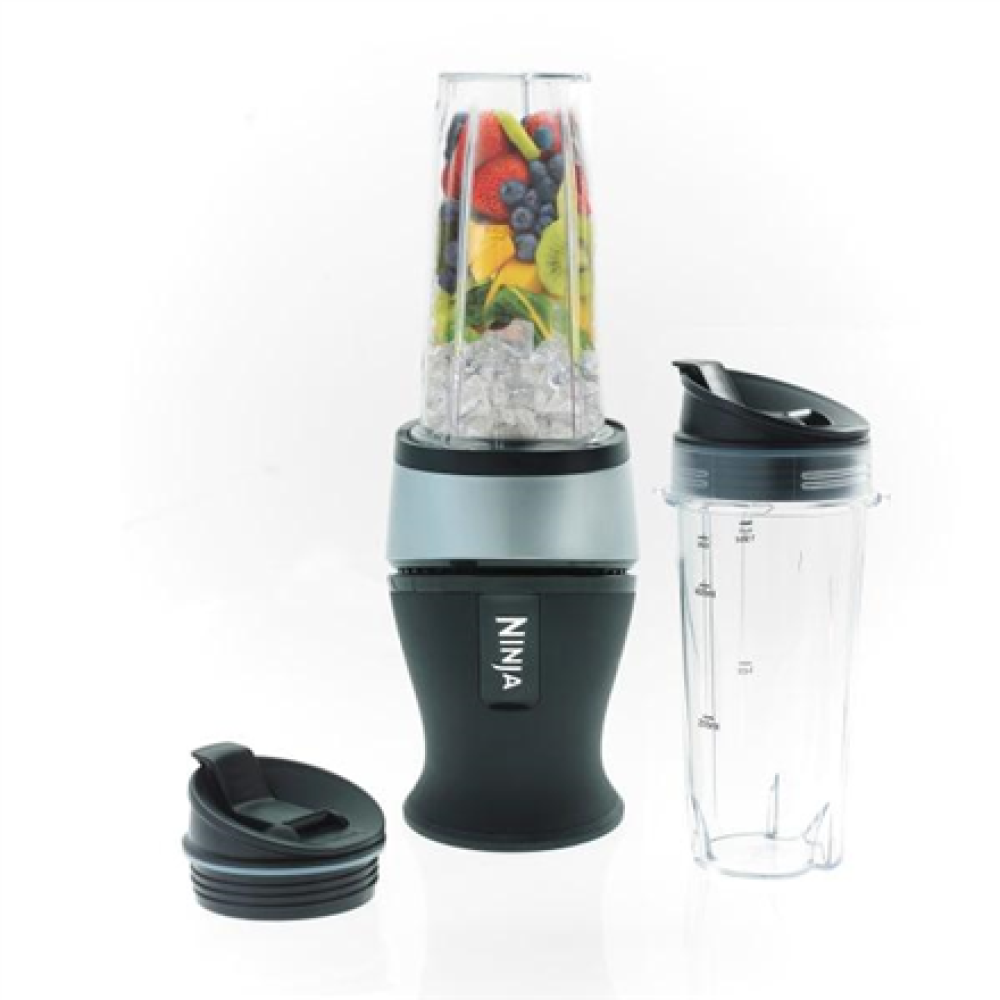 NINJA , Blender , QB3001EUS , Tabletop , 700 W , Jar material BPA-free Tritan , Jar capacity 0.47 L , Ice crushing , Silver/Black