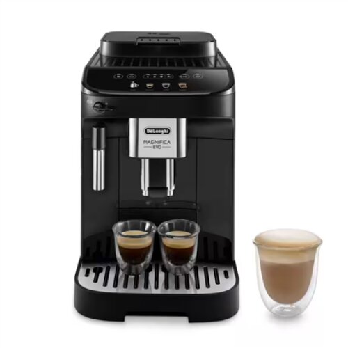 Delonghi , Coffee Maker , ECAM290.22.B Magnifica Evo , Pump pressure 15 bar , Built-in milk frother , Automatic , 360° rotational base No , 1450 W , Black