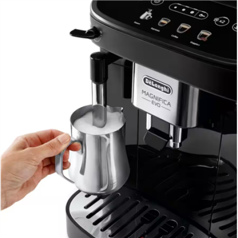 Delonghi Coffee Maker ECAM290.22.B Magnifica Evo Pump pressure 15 bar Built-in milk frother 1450 W Automatic 360° rotational base No Black