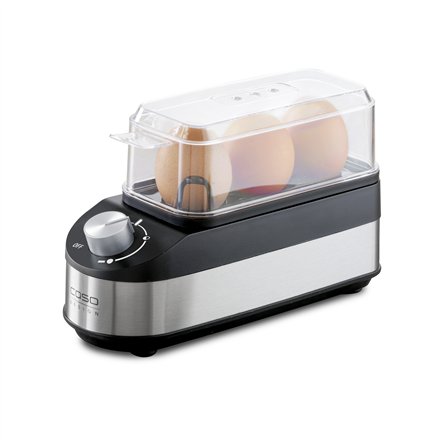 Caso , Egg Cooker , E3 , Black/Stainless Steel , 210 W