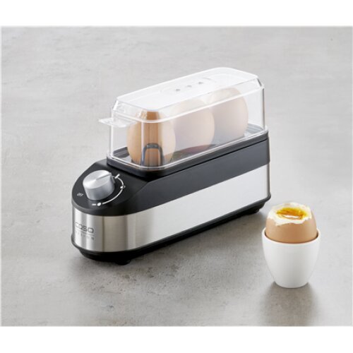 Caso , Egg Cooker , E3 , Black/Stainless Steel , 210 W