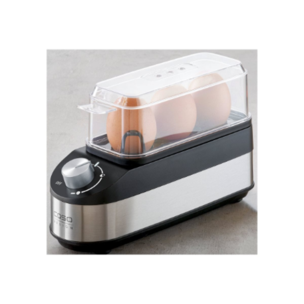 Caso , Egg Cooker , E3 , Black/Stainless Steel , 210 W