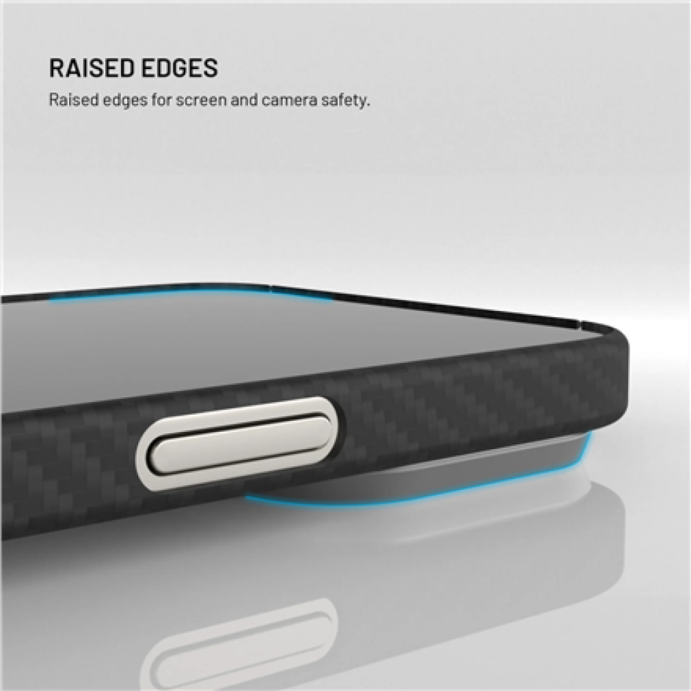 Fixed Back cover , Apple , iPhone 17 , Aramid fibers , Black , MagVelar with MagSafe
