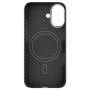 Fixed Back cover , Apple , iPhone 17 , Aramid fibers , Black , MagVelar with MagSafe