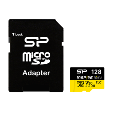 Silicon Power Inspire , 128 GB , microSDXC , Flash memory class C10, UHS-I U3, V30