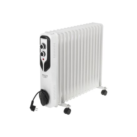 Adler , Oil-Filled Radiator , AD 7819 , Oil Filled Radiator , 2500 W , Number of power levels 3 , White