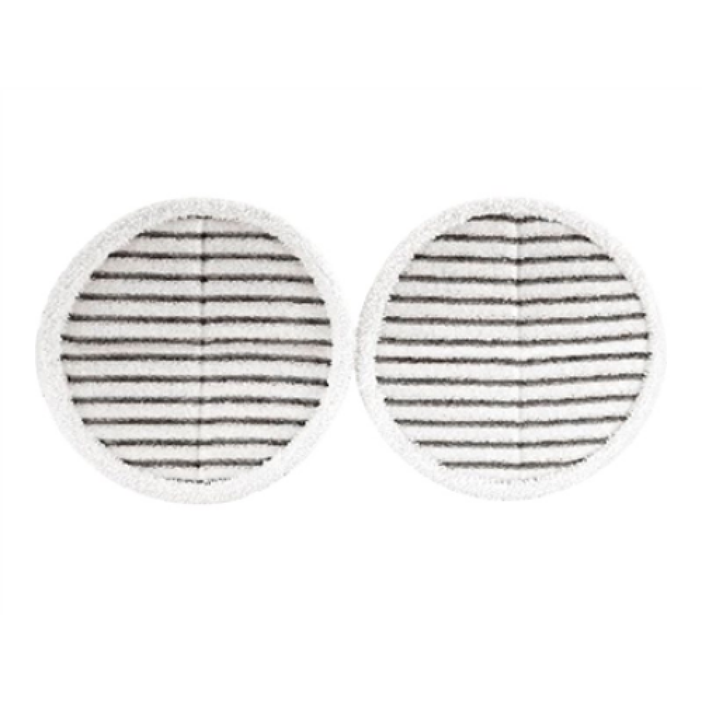 Bissell , SpinWave Pads - 4 x Scrubby , White