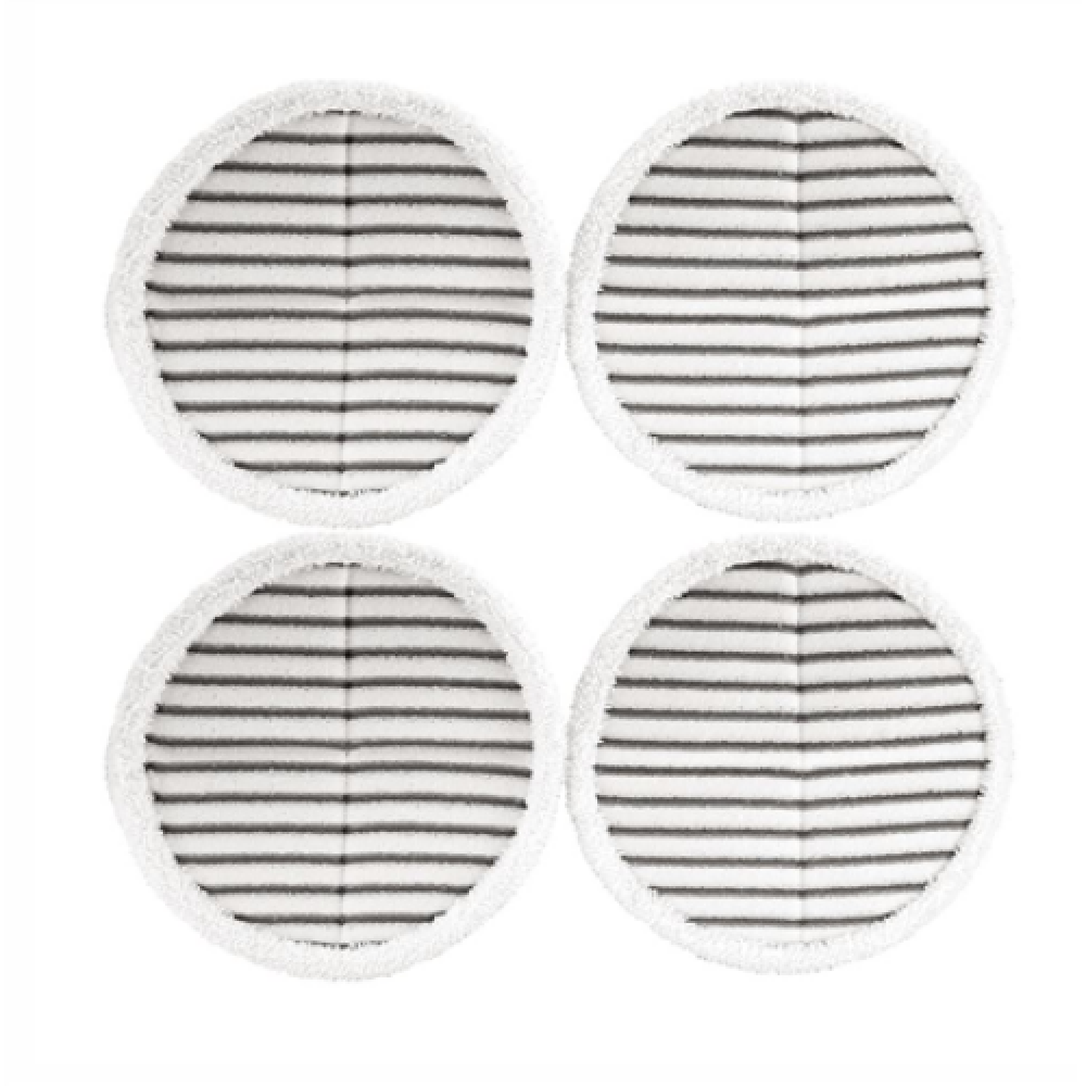 Bissell , SpinWave Pads - 4 x Scrubby , White