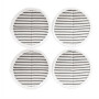 Bissell , SpinWave Pads - 4 x Scrubby , White