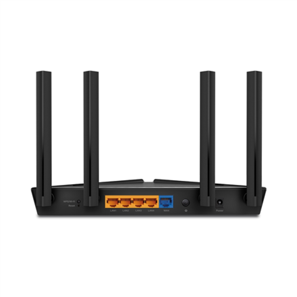 TP-LINK Archer AX1500 , AX1500 Wi-Fi 6 Router , 802.11n , 10/100/1000 Mbit/s , Ethernet LAN (RJ-45) ports 4 , Mesh Support No , MU-MiMO Yes , No mobile broadband , Antenna type Fixed
