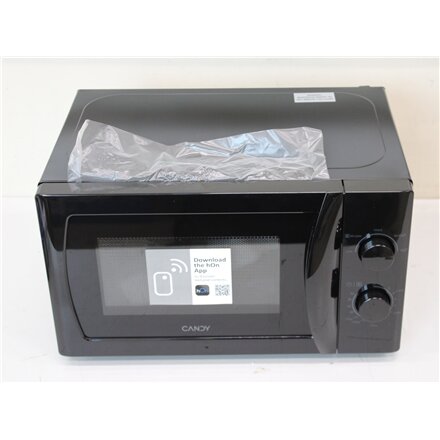 SALE OUT. Candy CMW20SMB Microwave oven, Freestanding, Capacity 20 L, 700 W, Black , Candy Microwave oven , CMW20SMB , Free standing , 20 L , 700 W , Black , DAMAGED PACKAGING, THE GAPS BETWEEN BODY AND THE DOOR DO NOT MATCH
