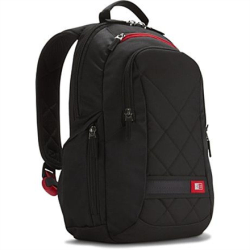 Case Logic DLBP114K Fits up to size 14.1 , Black, Backpack,
