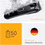 Braun Hair Clipper , HC5510 Series 5 , Cordless , Number of length steps 9 , Black
