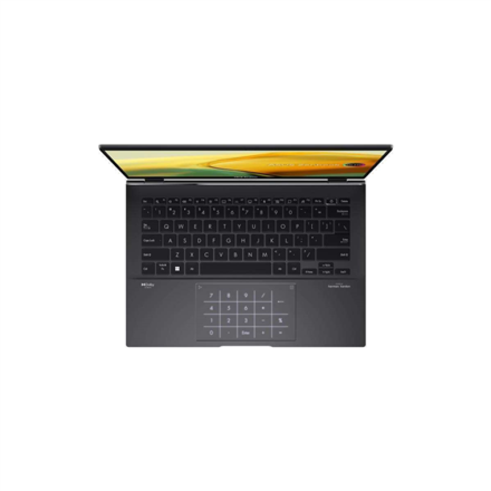 Asus , Zenbook UM3402YA-KP753W , Jade Black , 14 , IPS , WQXGA , 2560 x 1600 pixels , Anti-glare , AMD Ryzen 5 , 7430U , 16 GB , LPDDR4X , SSD 512 GB , AMD Radeon Graphics , Windows 11 Home , 802.11ax , Bluetooth version 5.3 , Keyboard language Russian , 