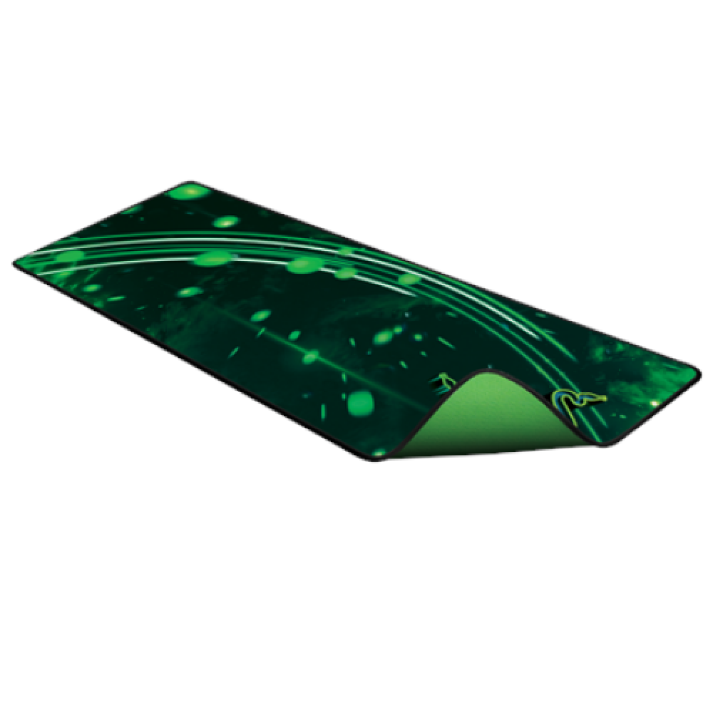 Razer Goliathus Speed Cosmic Extended Black/Green, Anti-slip rubber base, 294 x 920 x 3 mm, Gaming Mouse Pad