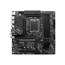 MSI , PRO B760M-A WIFI DDR4 , Processor family Intel , Processor socket LGA1700 , DDR4 , Supported hard disk drive interfaces SATA, M.2 , Number of SATA connectors 4