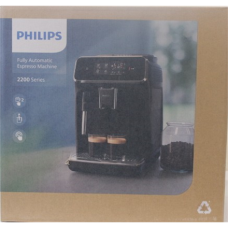 SALE OUT. Philips EP2224/10 Espresso Coffee maker, Fully automatic, 15 bar, Classic milk frother, Water tank 1.8 L, Black , Philips , Espresso Coffee Maker , EP2224/10 , Pump pressure 15 bar , Built-in milk frother , Fully automatic , Kashmir Gray , DAMAG