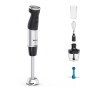 TEFAL , HB67E830 Quickchef+ , Hand Blender , 1000 W , Hand Blender , Number of speeds 20 , Turbo mode , Ice crushing , Black/Stainless Steel
