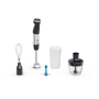 TEFAL , HB67E830 Quickchef+ , Hand Blender , 1000 W , Hand Blender , Number of speeds 20 , Turbo mode , Ice crushing , Black/Stainless Steel