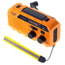 Adler , Portable radio with flashlight , AD 1197 , Alarm function