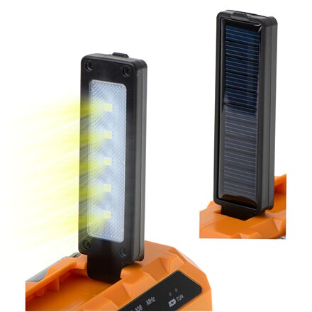 Adler , Portable radio with flashlight , AD 1197 , Alarm function