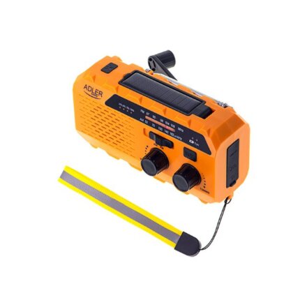 Adler , Portable radio with flashlight , AD 1197 , Alarm function