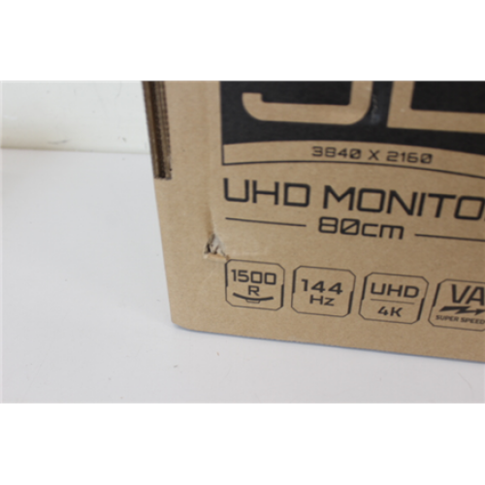 SALE OUT. , Gigabyte , Gaming Monitor , M32UC-EK , 32 , VA , UHD , 16:9 , 144 Hz , 1 ms , 3840 x 2160 , 350 cd/m² , HDMI ports quantity 2 , Black , Warranty 36 month(s) , DAMAGED PACKAGING