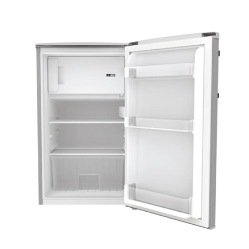 Candy , Refrigerator , COT1S45ESH , Energy efficiency class E , Free standing , Larder , Height 84 cm , Fridge net capacity 91 L , Freezer net capacity 15 L , 39 dB , Silver