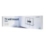 Gembird , Wall mount , WM-55F-02 , Fixed , 32-55 , Maximum weight (capacity) 40 kg , Black