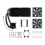 Fractal Design , Celsius S24 , FD-WCU-CELSIUS-S24-BKO , Blackout , Intel, AMD