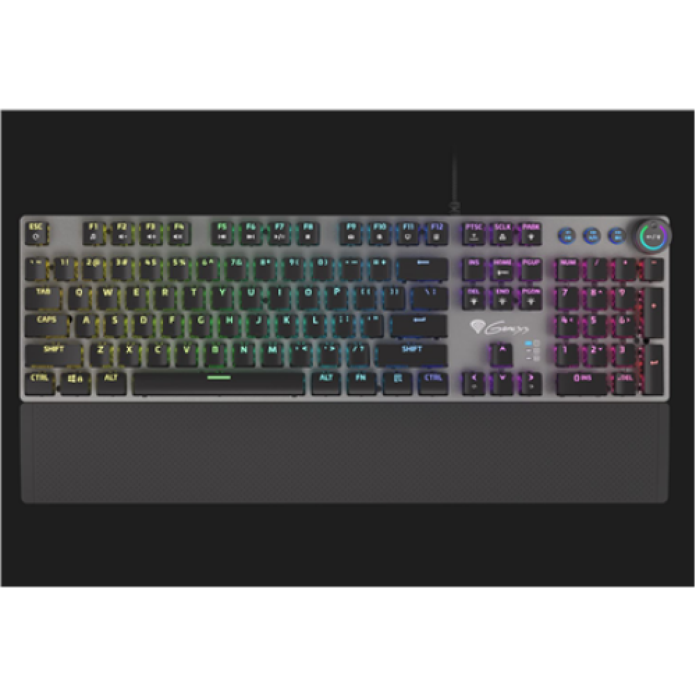 Genesis THOR 380 RGB Gaming keyboard RGB LED light US Wired 1.6 m