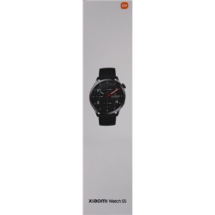 SALE OUT. Xiaomi Watch S5 46mm, Black , SALE OUT. SALE OUT. , Watch S5 46mm , Smart watch , AMOLED , 1.48” , Waterproof , Black , UNPACKED