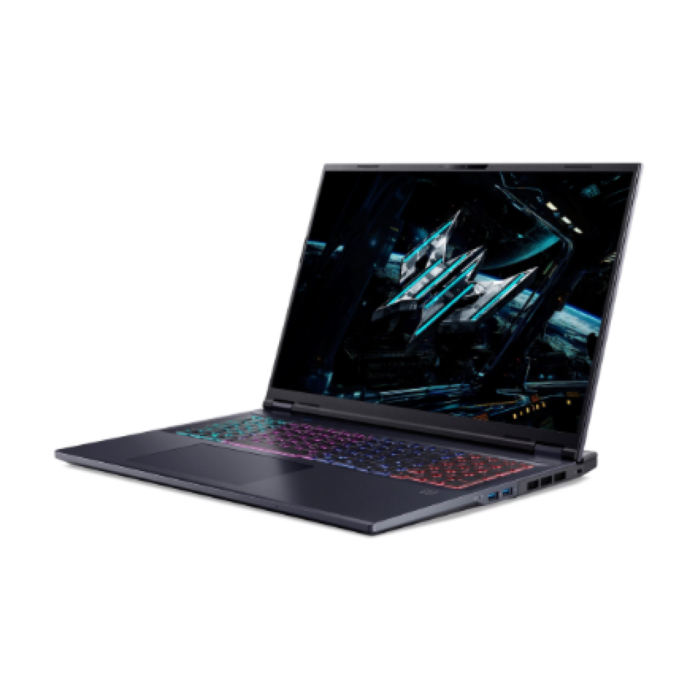 NH.QVEEL.002 Acer , Predator Helios Neo 18 AI PHN18-72-91AP , Abyssal Black , 18 , IPS , WQXGA , 2560 x 1600 pixels , Intel Core U9 , 275HX , 32 GB , DDR5 , Solid-state drive capacity 1000 GB , NVIDIA GeForce RTX 5070 , GDDR7 , 8 GB , Windows 11 Home , Bluetooth versi