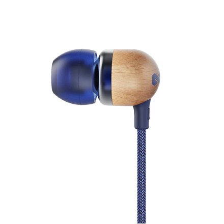 Marley , Earbuds , Smile Jamaica , Wired , In-ear , Microphone , Denim