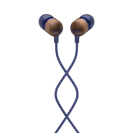Marley , Earbuds , Smile Jamaica , Wired , In-ear , Microphone , Denim
