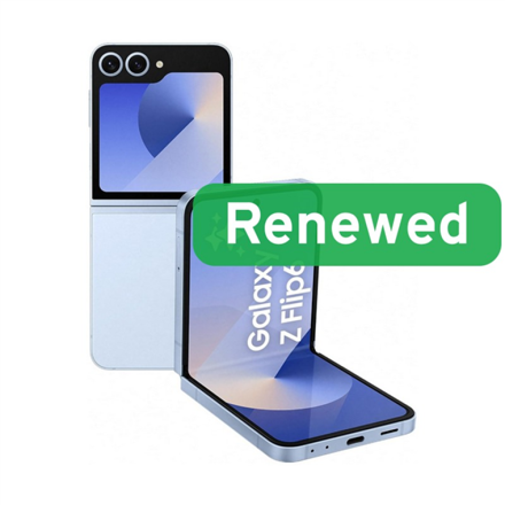 Samsung Renewed Grade A , Samsung Galaxy Z Flip 6 , Blue , 6.7 , Foldable AMOLED , 256 GB , 5G , Android