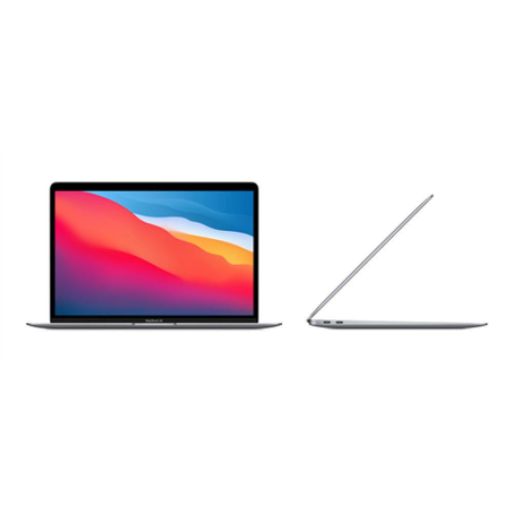 Apple , MacBook Air , Space Grey , 13.3 , IPS , 2560 x 1600 , Apple M1 , 8 GB , SSD 256 GB , Apple M1 7-core GPU , Without ODD , macOS , 802.11ax , Bluetooth version 5.0 , Keyboard language Swedish , Keyboard backlit , Warranty 12 month(s) , Battery warra