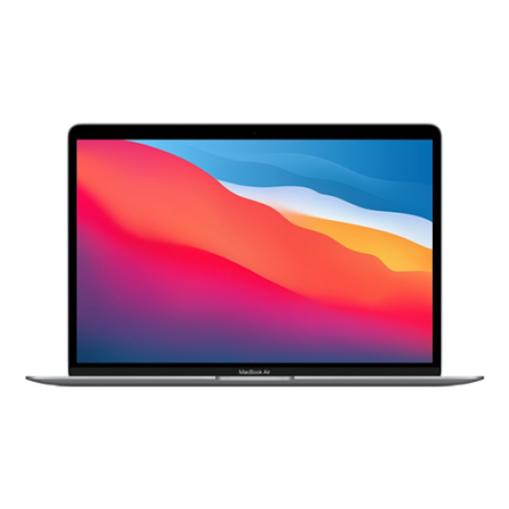 Apple , MacBook Air , Space Grey , 13.3 , IPS , 2560 x 1600 , Apple M1 , 8 GB , SSD 256 GB , Apple M1 7-core GPU , Without ODD , macOS , 802.11ax , Bluetooth version 5.0 , Keyboard language Swedish , Keyboard backlit , Warranty 12 month(s) , Battery warra