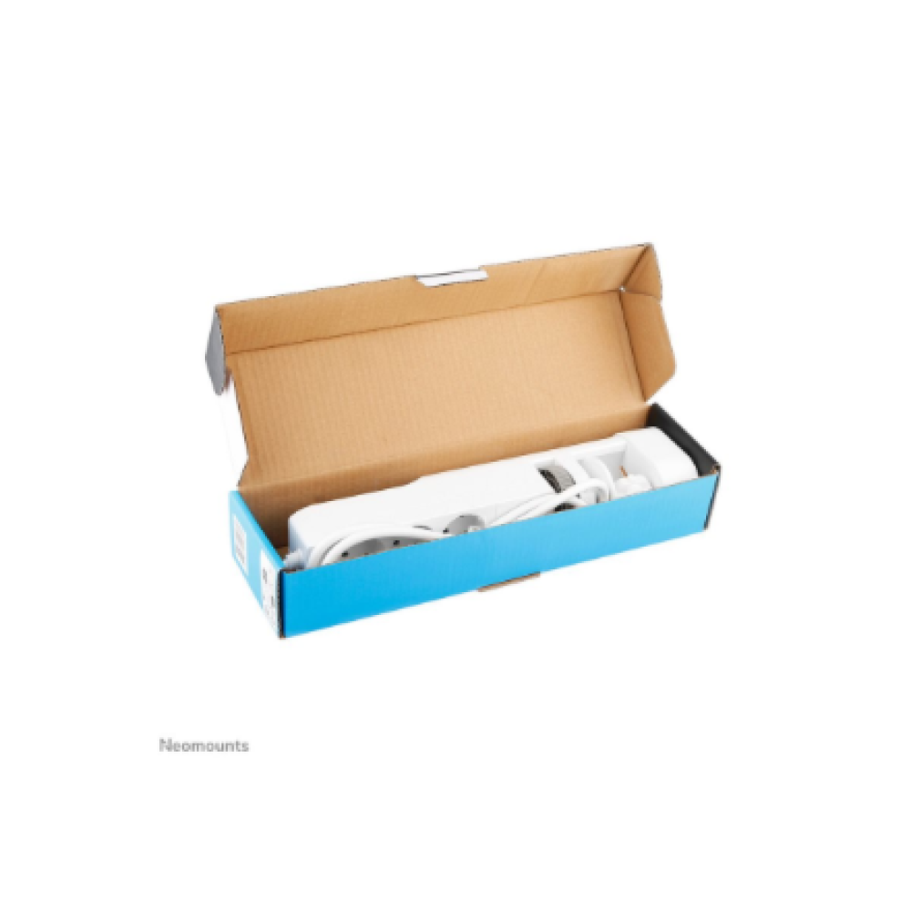 Neomounts , Desk socket with clamp and USB-C and USB-A ports - Quick charge , DS22-840WH6