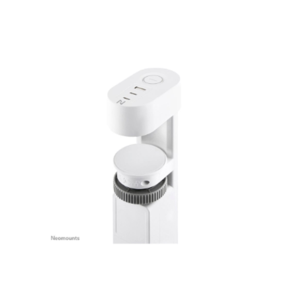 Neomounts , Desk socket with clamp and USB-C and USB-A ports - Quick charge , DS22-840WH6 , White