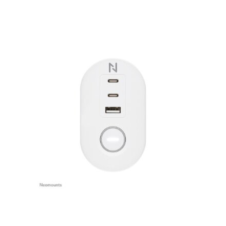 Neomounts , Desk socket with clamp and USB-C and USB-A ports - Quick charge , DS22-840WH6